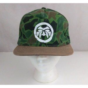 Urban Beach Camo Distressed Unisex Graphic Design Snapback Baseball Cap